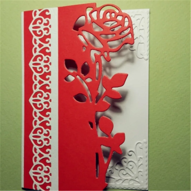 

Rose Flower Metal Cutting Dies Stencils For DIY Scrapbooking Stamping Die Cuts Paper Cards Craft