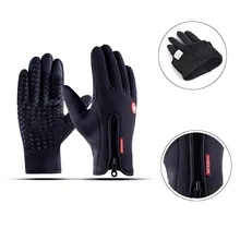 Мужские и женские перчатки для езды на велосипеде с сенсорным экраном, ветрозащитные спортивные мужские перчатки luvas ciclismo, Зимние перчатки для езды на велосипеде