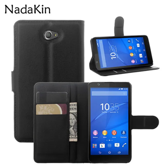 Cheap Flip PU Leather Wallet Case For Sony Xperia E4 E2104 E2105 High Quality Cover For Sony Xperia E4 Dual E2114 E2115 E2124 Cheap Flip PU Leather Wallet Case For Sony Xperia E4 E2104 E2105 High Quality Cover For Sony Xperia E4 Dual E2114 E2115 E2124