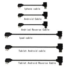 Дистанционное управление данных подключен кабель провод к мобильному планшету Micro USB разъем для DJI Mavic Pro 2 Mavic Air RC Дрон FPV