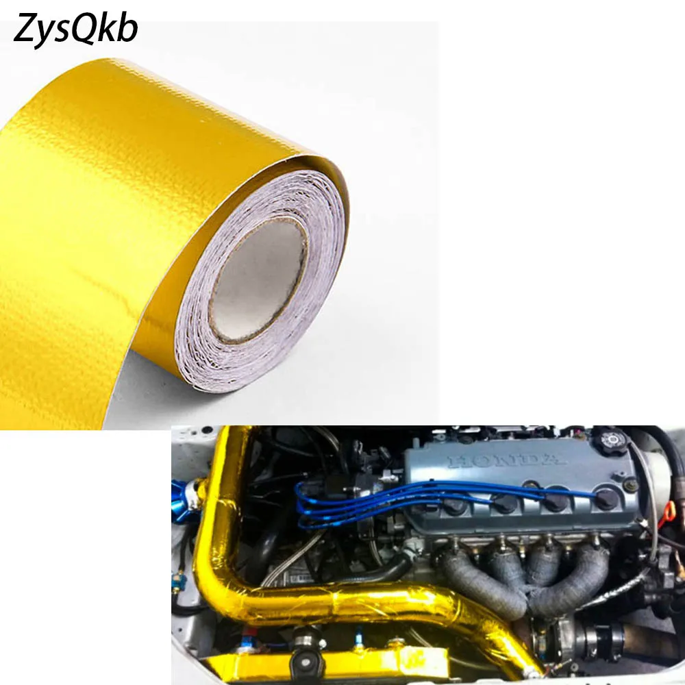 Reflect A Gold Thermal Tape Air Intake Wrap Reflective Heat Barrier