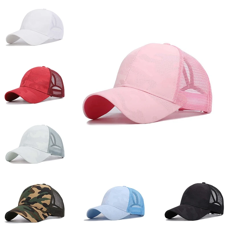 

Baseball Cap Unisex Summer Mesh Cotton Hat Snapback Cap Hip Hop Fitted Cap Hats Summer Outdoor Sports Wear Headwear