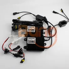 Free Shipping hid xenon kit 100W AC H1 H3 H7 H8 H9 HB3/9005 HB4/9006 880/881 for car Headlights 4300K~12000K hid 100w High power