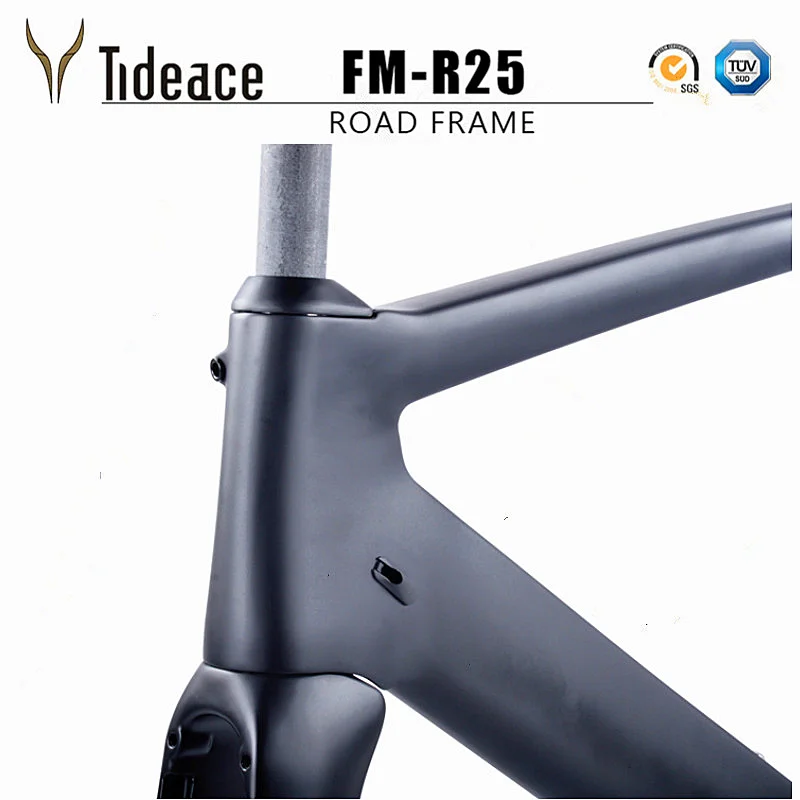 Perfect Tideace X brake full carbon racing frame road bike frames bike frameset 45/48/50/52/54/56cm carbon bicycle frame 4