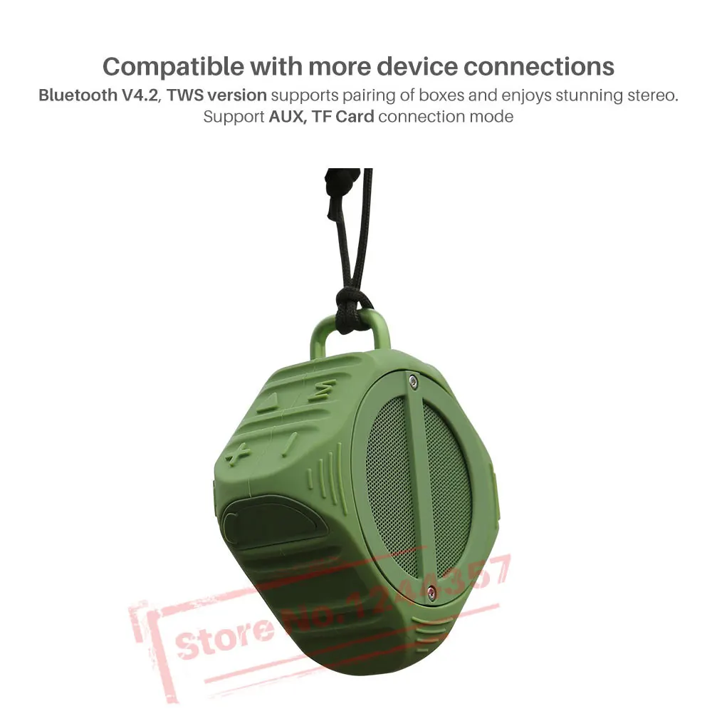 Outdoor Waterproof Bluetooth Speaker (21)