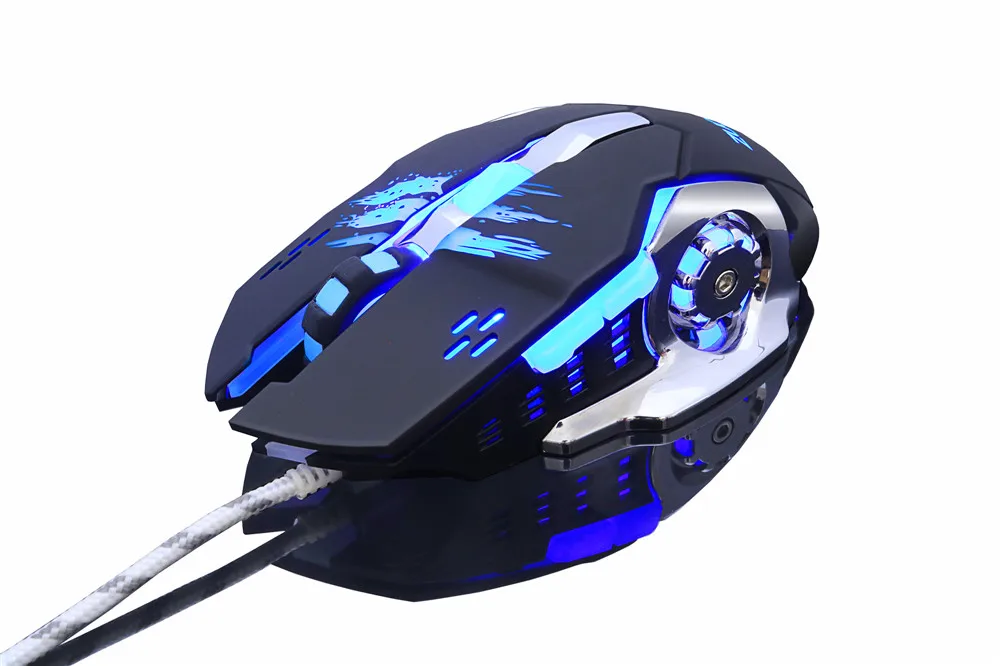 ZUOYA Professional gamer Gaming Mouse 8D 3200DPI Adjustable Wired Optical LED Computer Mice USB Cable Mouse for laptop PC wireless gaming mouse