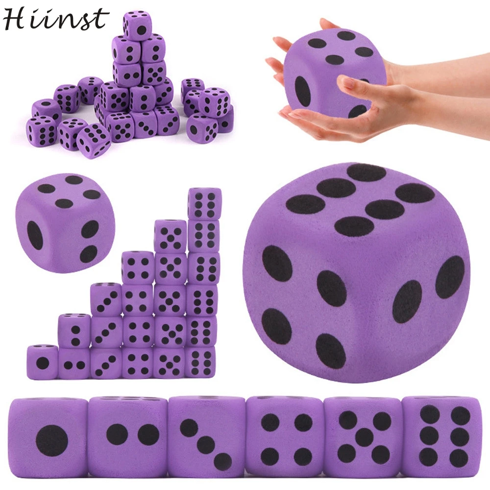 HIINST Dice Tool Kids Educational Toys Giant EVA Foam Playing Dice Interactive Toys For Children Party Toy Game Prize For Kids HIINST Dice Tool Kids Educational Toys Giant EVA Foam Playing Dice Interactive Toys For Children Party Toy Game Prize For Kids