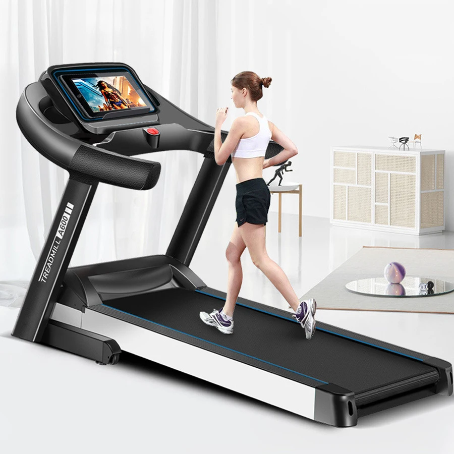 

Multi-function Folding Electric Treadmill for Home Silent 52cm Conveyor Belt Household weight loss Walking Fitness Equipment