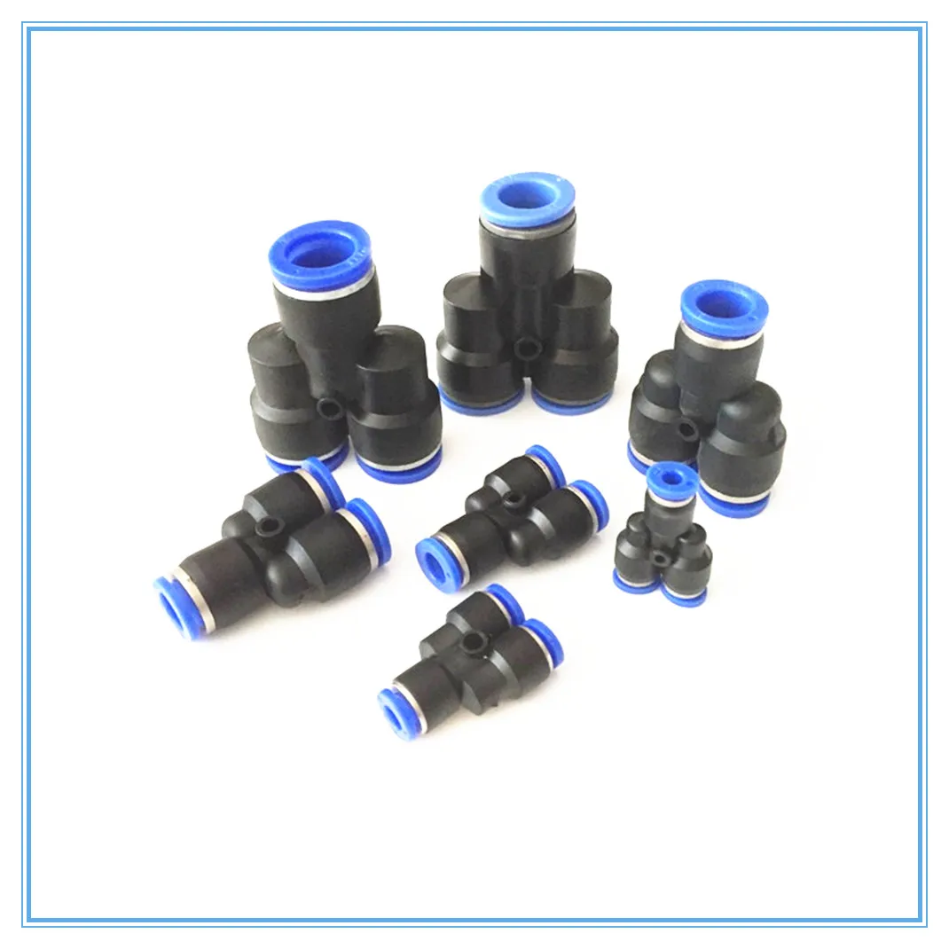 Buy 5 Pcs Pneumatic Y Union Connector Pneumatic
