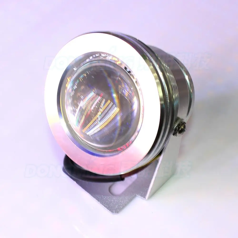 10W DC 12V LED Underwater Lighting Warm/Cool White Waterproof IP68 Swimming Pool Light for pond/fish tank/Aquarium lamp | Лампы и