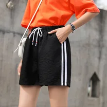 2019 New Summer hot Fashion New Women Shorts Skirts High Waist Casual Suit Shorts Black Pink Women Short Pants Ladies Shorts barcelona longer knit shorts 2014 2015 black pink