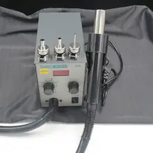 Светодиодный Регулируемый тепловой пистолет с винтовым ветром 580 Вт SMD паяльная станция