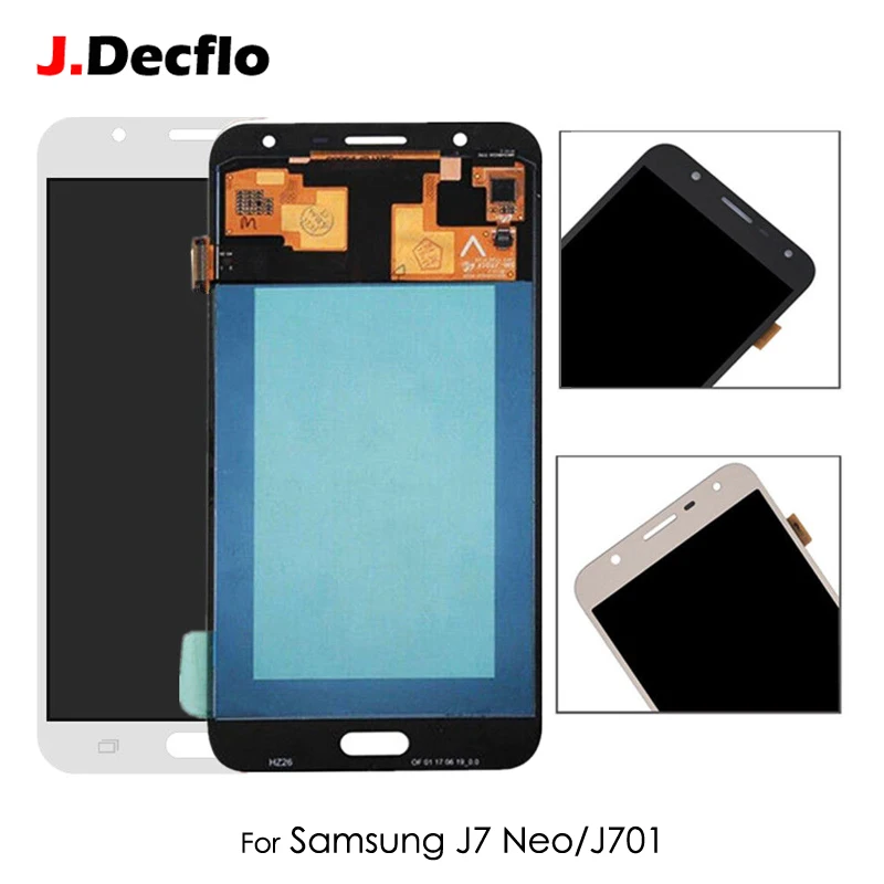 

SUPER AMOLED OLED For SAMSUNG Galaxy J701 J7 Neo J701F J701M J701MT LCD Display Touch Screen Digitzer Assembly 5.5