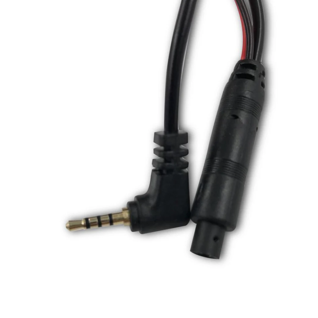Universal Car Rear View Reverse Camera Recorder 4Pin to 2.5mm Cable with Amplifier Resist Corrosion Durability