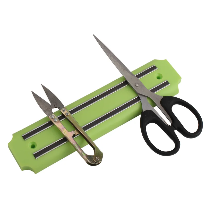 Настенное крепление мощный магнитный для ножей подставка для ножниц полка ABS пластиковый блок магнитная лента органайзер для паба барные кухонные принадлежности