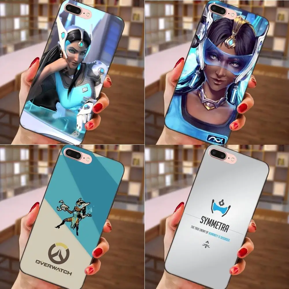 

For Xiaomi Redmi Note 2 3 4 4A 4X 5 5A 6 6A Plus Pro S2 Y2 TPU Phone Artistic Game Overwatch Ow Character Symmetra