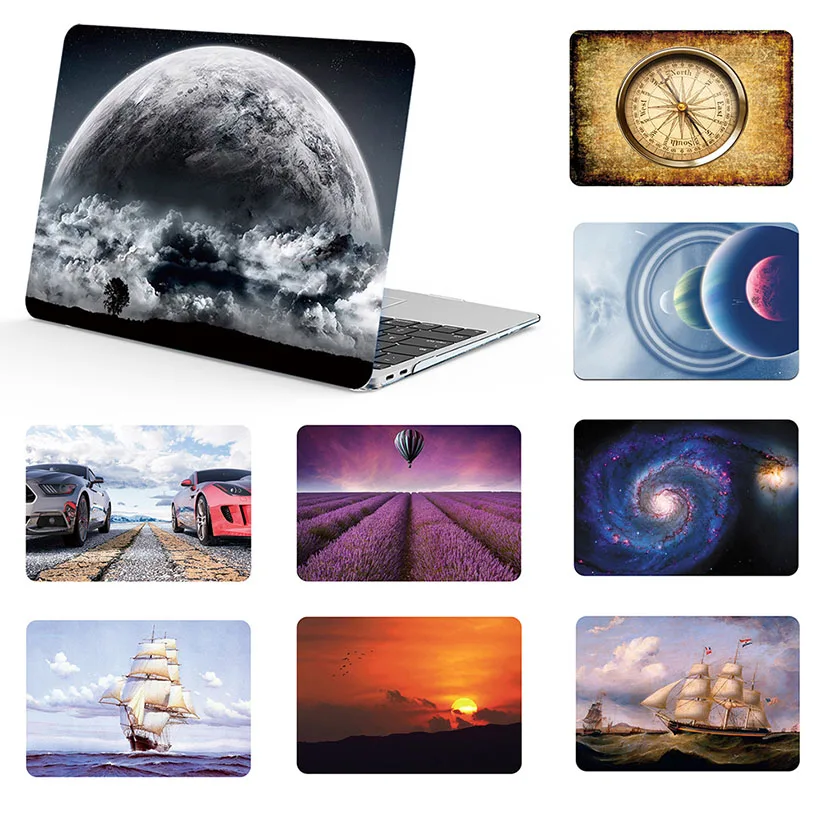 2019 новый жесткий чехол для ноутбука с принтом Apple Macbook Air 11 13 Pro Retina Touch Bar &amp ID 12 15 inch