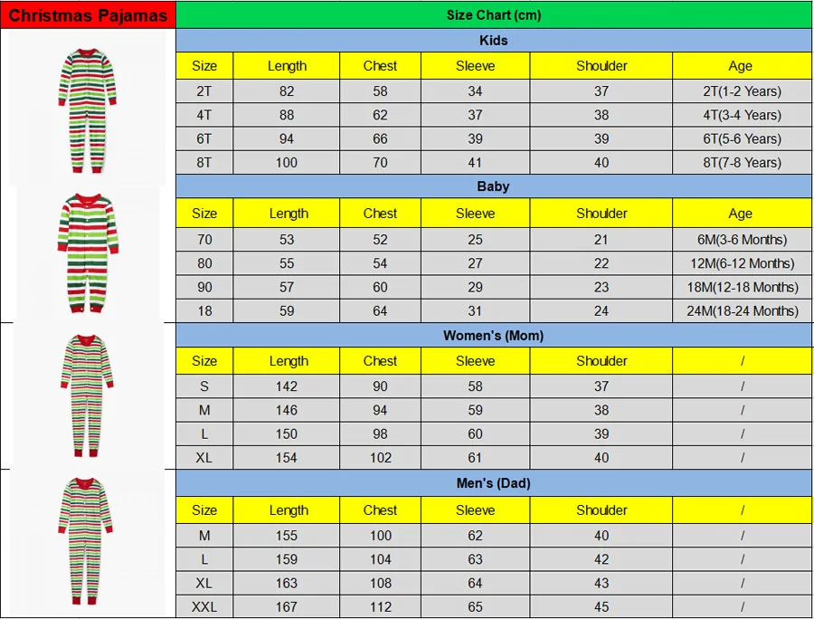 CANIS/семейный Рождественский Костюм Пижама, комплект одежды в полоску, ночное белье цельное ночное белье, детские комбинезоны для взрослых