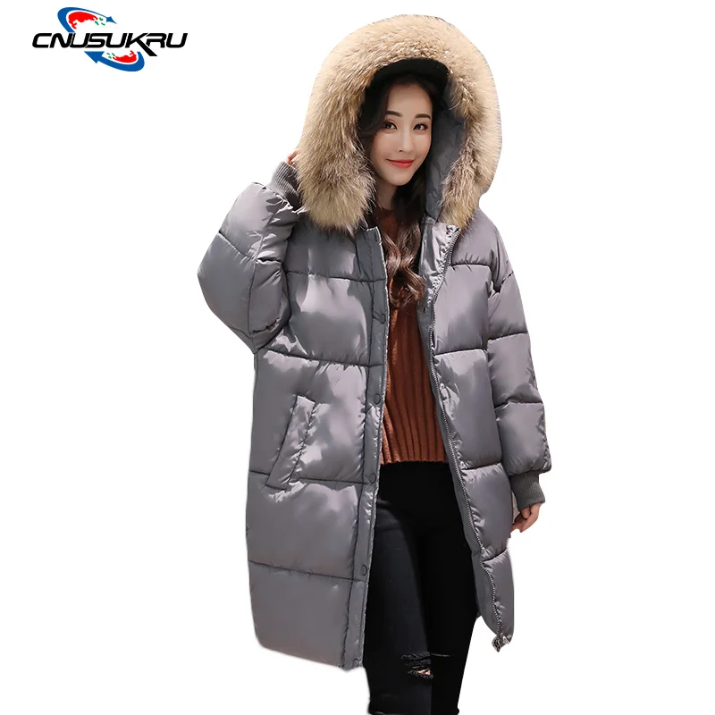 2017 Newest Fashion Bread Loose Style Winter Coats...