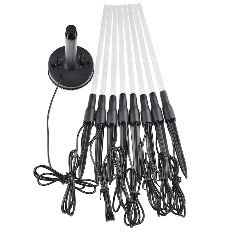Luzes do Tubo de Energia Lâmpadas de Acrílico Laideyi Solar Bolha Pathway Lawn Paisagem Decoração Vara Jardim Stake Luz Conjunto Lâmpada 6 Lâmpadas de Acrílico Bolha Pathway Lawn Paisagem