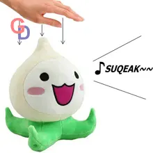 OW Game PACHIMARI Plush Toys Onion OCTUPUS Small Squid Stuffed Plush Doll Action Figure Soft Kids Toy SUQEAK WHEN PUNCHED