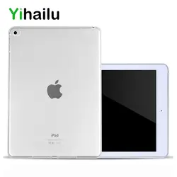 Для Apple iPad 4 ТПУ мягкий чехол для iPad 3 Crystal Clear Прозрачный кремния ультра тонкий Shell для iPad2 A1458/A1395