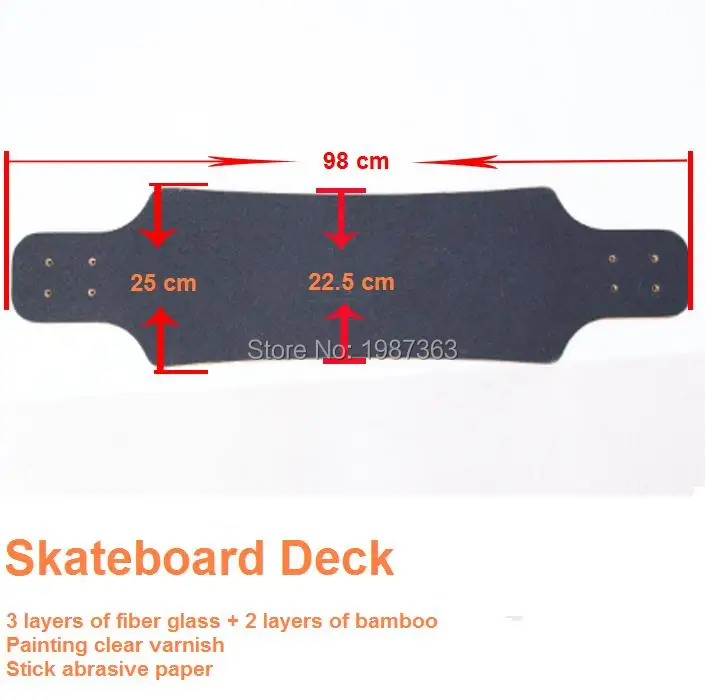 skateboard longboard deck