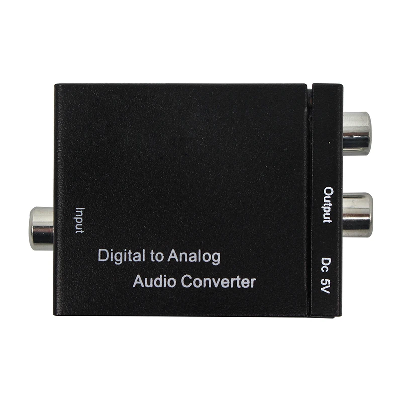 

1 Piece Digital to Analog Audio Converter Adapter Support Optical Coaxial Toslink Signal to Analog signal Adapter for TV Box