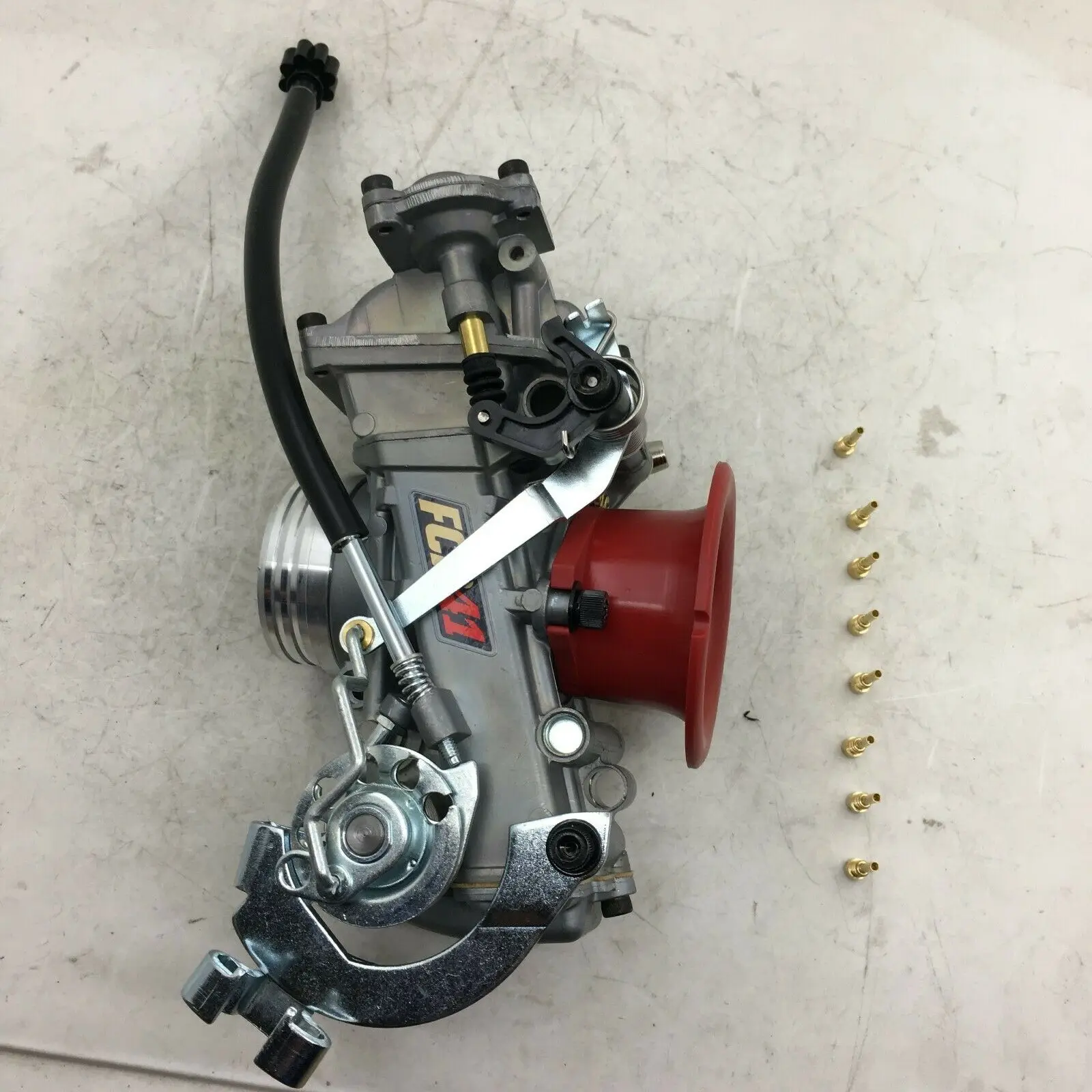 Cherryberg CARB FCR41 Наклонный боковой карбюратор для Honda XR650 для Suzuki Husqvarna Yamaha 41 мм 41 FCR карбюратор FCR vergaser