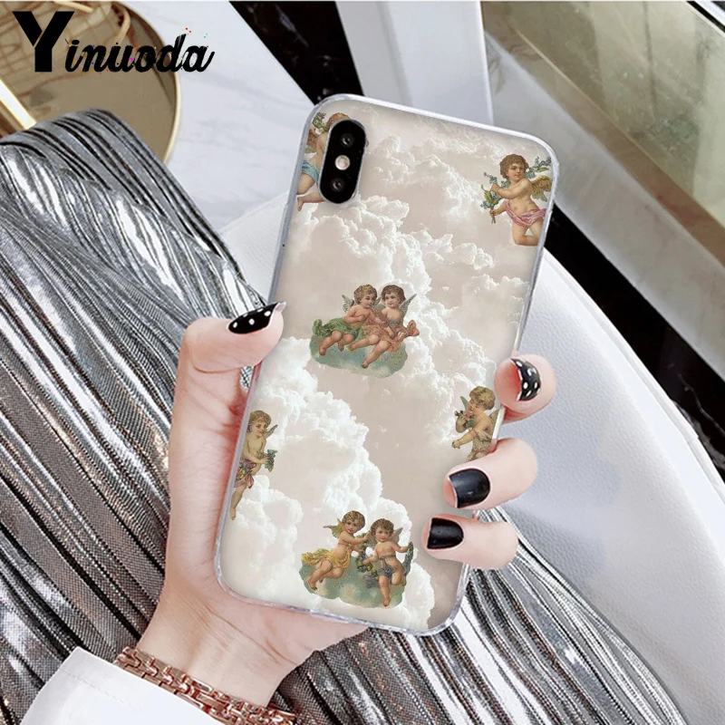 Yinuoda Ренессанс ангелы DIY печать рисунок чехол для телефона чехол для Apple iPhone 8 7 6 6S Plus X XS MAX 5 5S SE XR чехол - Цвет: A15