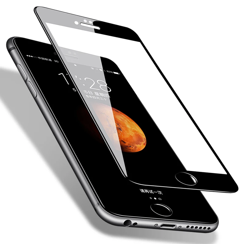 

Full Screen Tempered Glass For iPhone 7 8 Plus 6S 6 S Plus SE 5S 5 S 6plus 8plus 7plus Anti-scratch Screen Protector Cover Film