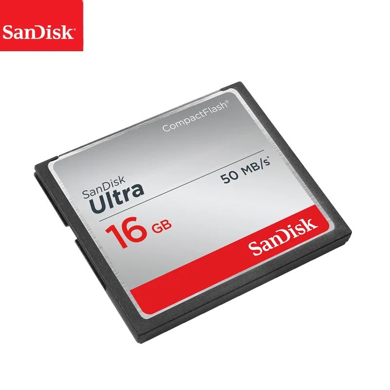 100% оригинальная карта памяти Sandisk CF 16 Гб компактная флэш UItra 333X высокоскоростной 50