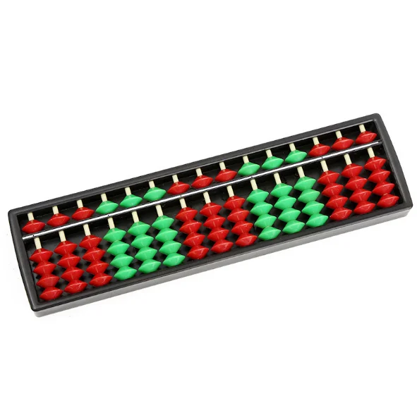15 Digits Abacus Soroban Beads Column Kid School Learning Aids Tool Math Business Chinese Traditional Abacus Educational Toys 6
