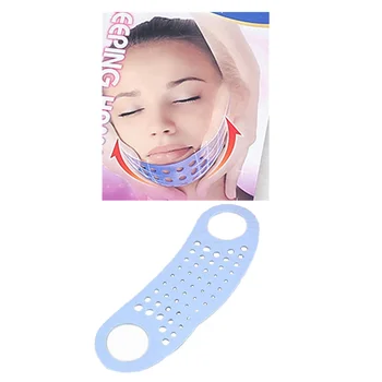 

Pro Elevation Mask Sleeping Slimming Double Chin Face Bandage Silicone Powerful V Face Lift Tools Makeup Thin Belt Strap Band