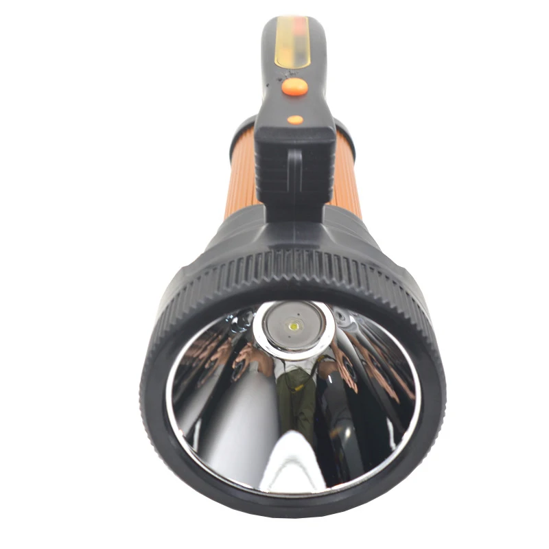 

Super Bright Searchlight Handheld Portable Spotlight Led Rechargeable Flashlight IP4 waterproof rating