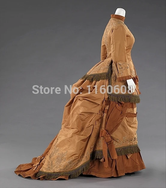 1874 Модные женские модельные туфли золотистого цвета шелк суеты день платье