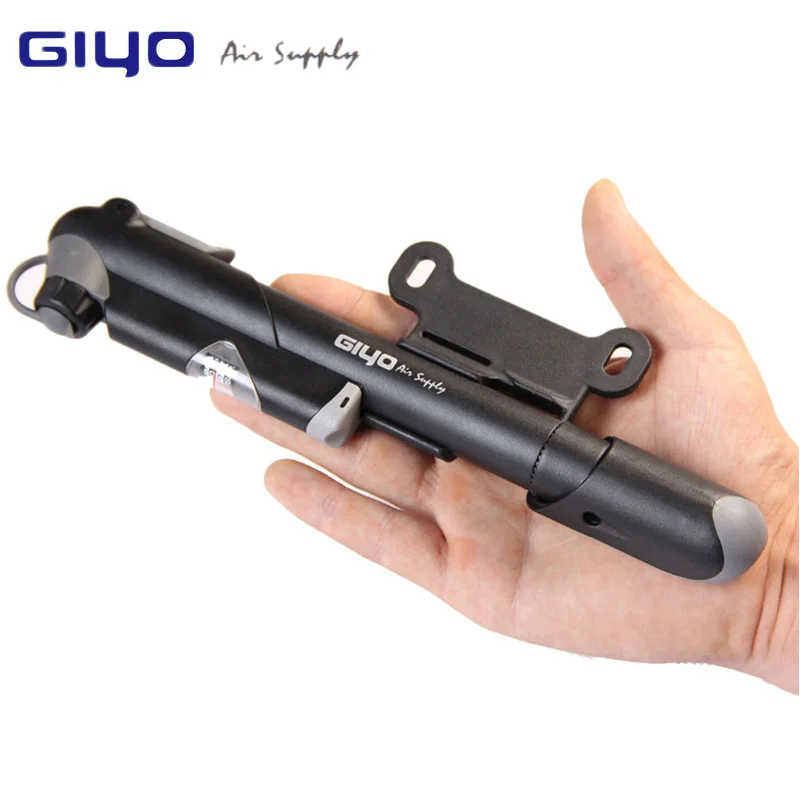 

AV/FV Valve Bike Pump MTB Road Adaptors Bicycle Pump with Gauge Mini Cycling Pump Presta Schrader Tire Bicycle Air Inflator