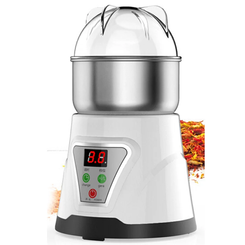 

VOSOCO Food grinder disintegrator shredder muller kibbler muller 550W Electric mill Lapping machine pulverizer flour mill