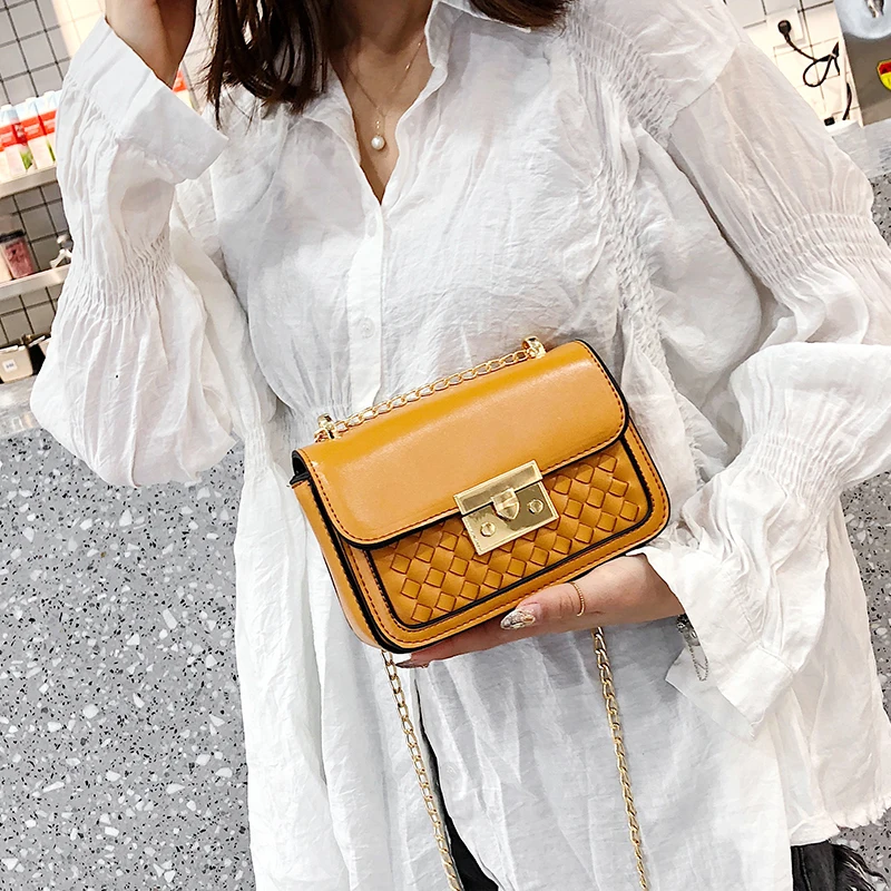 

JIHao Brand Design Small bag Female PU Leather Solid shoulder bag Mini Flap Bag Summer Crossbody Bags For Women Fashion Handbags