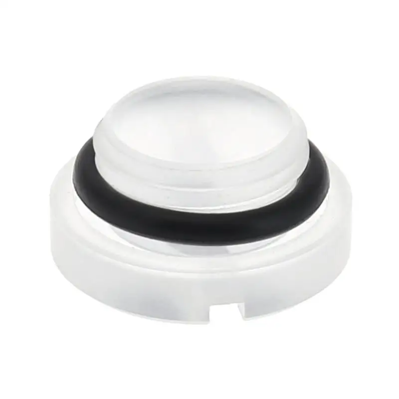 

ALLOYSEED 1pc G1/4 Thread Acrylic Hose Straight Plug for PC Water Cooling System Computer Water Cooling System Use ODTT-02