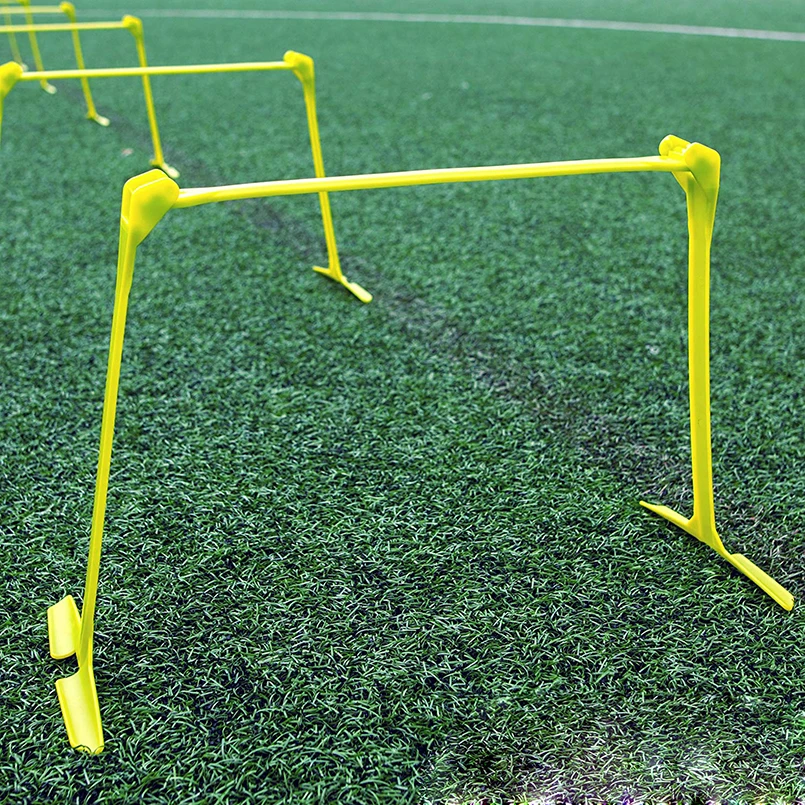 Регулируемая высота скорость барьеры скорость тренировка ловкости лестницы для футбольных тренировок и спорта