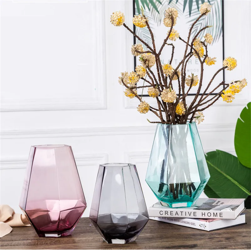 flower vase glass vase decoration home adorn vase01