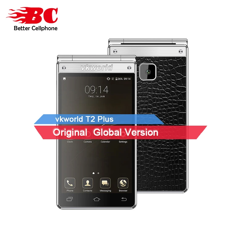 Глобальный Vkworld T2 Плюс Dual sim FDD 3 ГБ + 32 Android7.0 MT6737 четыре ядра 4 2 &quotips двойной Экран 13MP