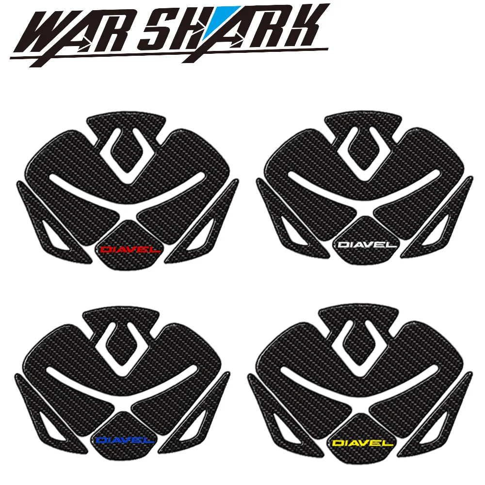 

Motorcycle Tank Pad Decal Protector sticker emblem For DUCATI DIAVEL 1200 X DIAVEL