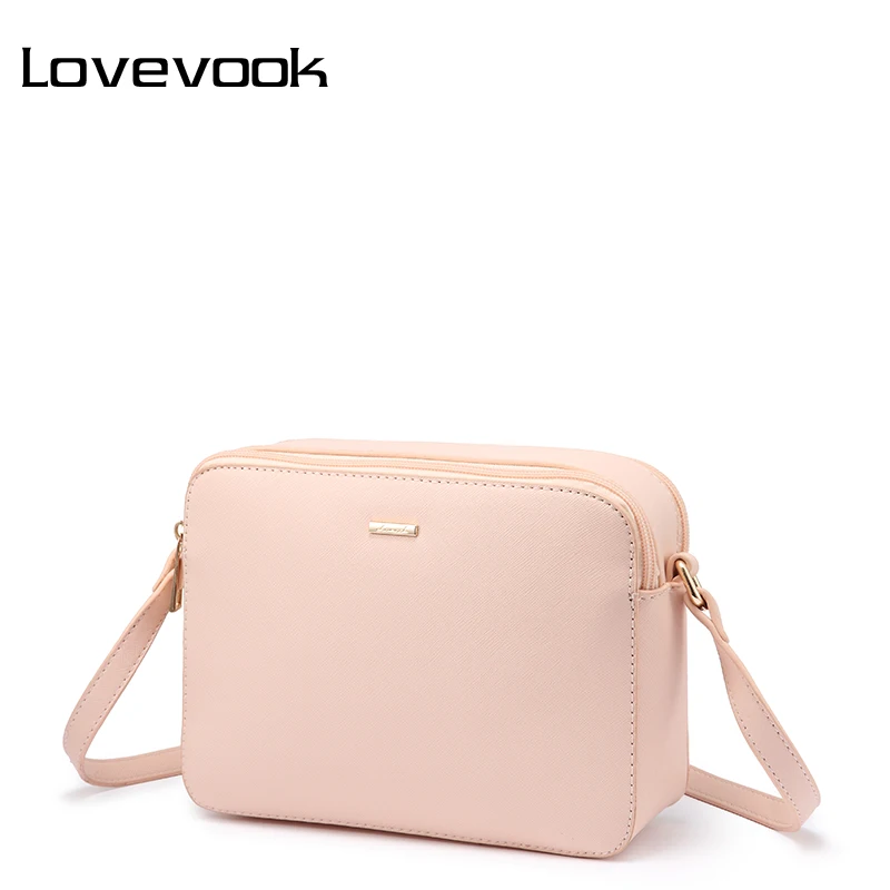 LOVEVOOK брендовые сумки для женщин, сумка через плечо, женские сумки-мессенджеры, Дамский маленький кошелек с клапаном, школьная сумка для девочек