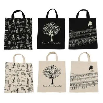 

New Notation Music Package Portable Musical Handbag Music Score Keyboard Pattern Appliance Musical Bags Support Drop Ship