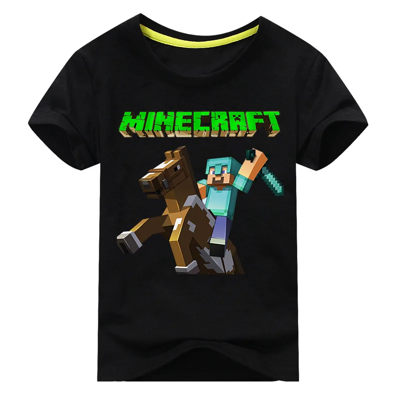 BONGAWAN T-shirt Kids For boys and Girls Summer Sport Short Clothing Cartoon Cotton Chirldren T-shirt for 2T 3T 4T 6T 8T 10T 12T