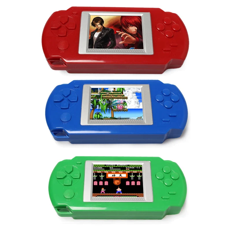 

2 Inch Screen Child 502 Color Screen Display Handheld Game Consoles Game Player With 268 Different Games