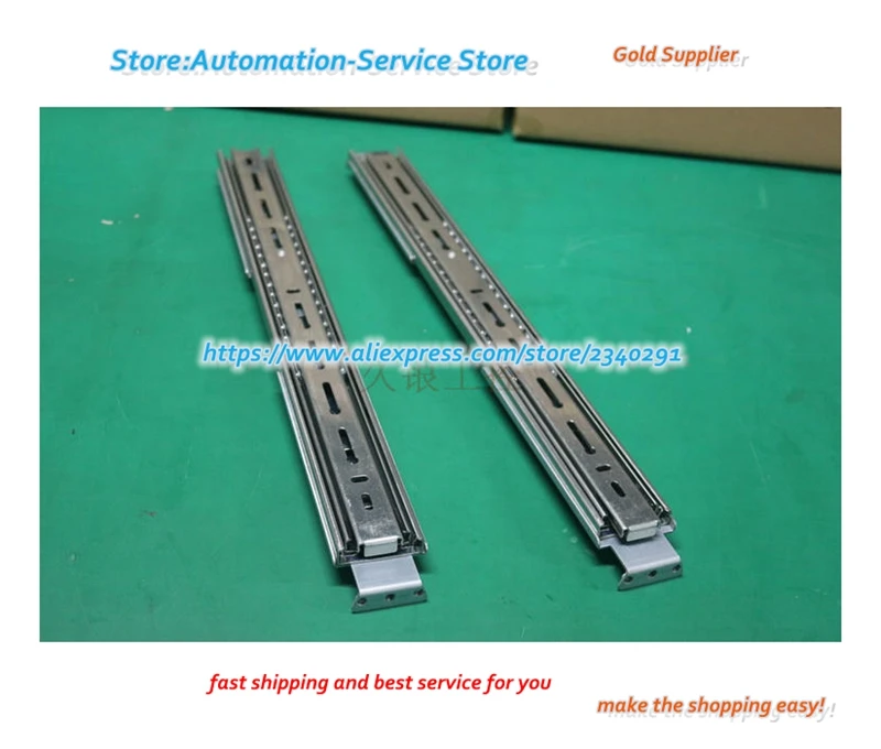 D218 1U 2U 3U 4U Chassis Industrial Control Server Rails Rack Rail Pull Type Three Rail