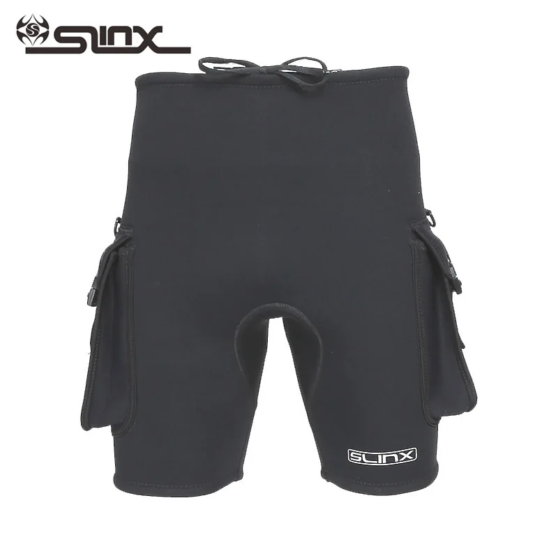 SLINX шорты для дайвинга 3 мм неопреновый гидрокостюм технологичные шорты для подводного плавания оборудование для подводного плавания шорты для серфинга погружные карманные шорты